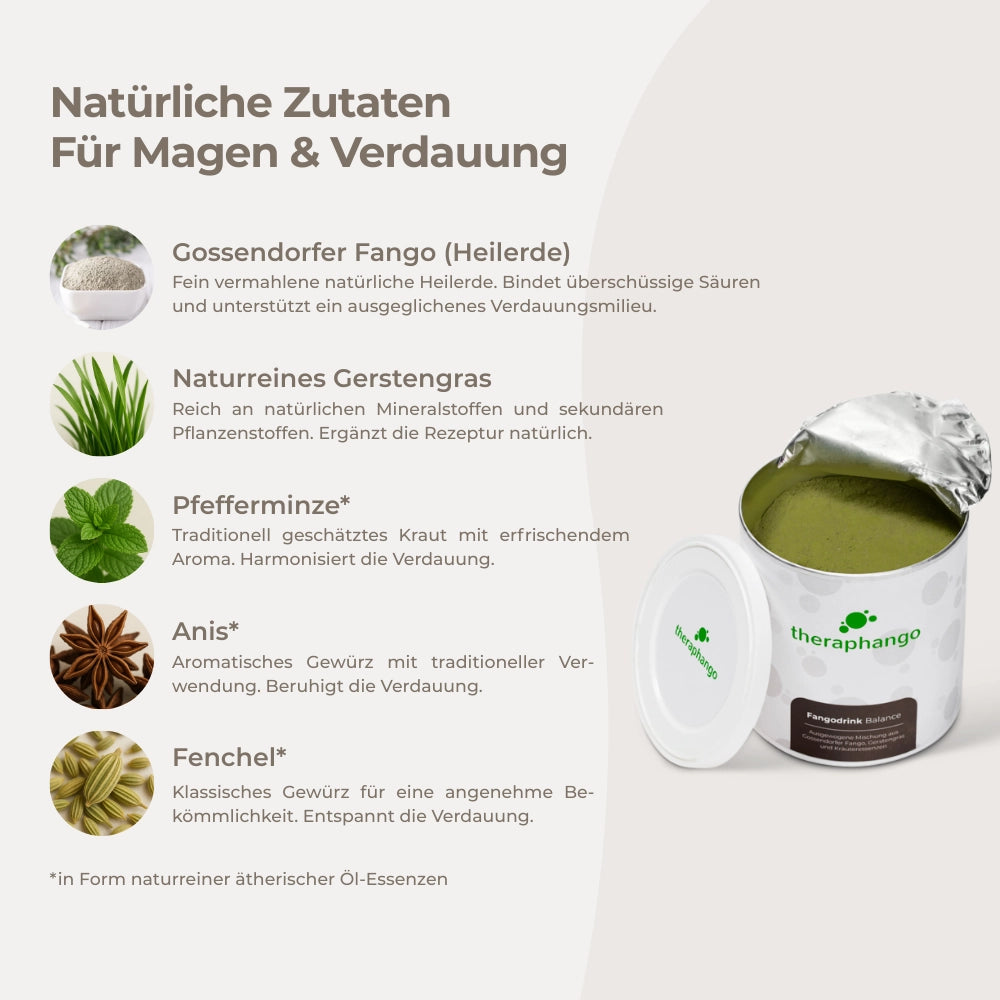 Fangodrink Balance - Natural drinking cure made from healing clay 220ml